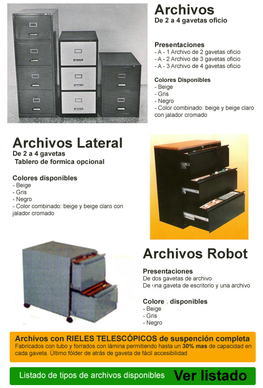 Archivos Muebles Aurora